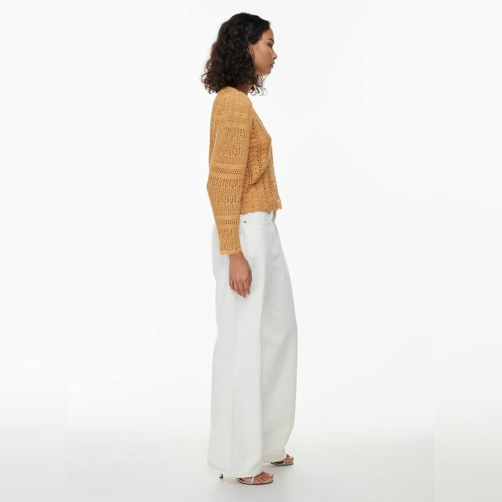 Wilfred Splendour Cardigan in Apricot Peach - Size S - Picture 3 of 12